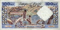 100 franków  18.12.1959, piękny i bardzo rzadki,