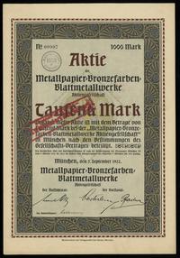 Niemcy, zestaw 9 niemieckich papierów wartościowych