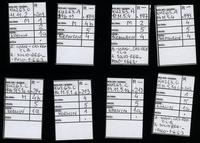 Polska, zestaw 8 szelągów miedzianych, 1663