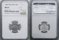 Polska, 10 groszy, 1962