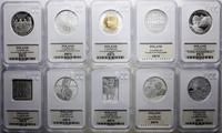 Polska, zestaw 10 x 10 złotych, różne roczniki