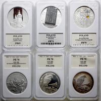 Polska, zestaw 6 x 20 złotych, różne roczniki