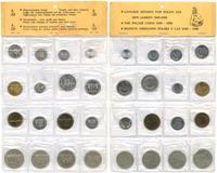 Polska, zestaw monet obiegowych, 1949–1990