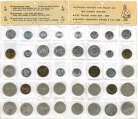 Polska, zestaw monet obiegowych, 1949–1990