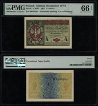 Polska, 1/2 marki polskiej, 9.12.1916