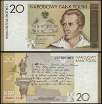 Polska, 20 złotych, 8.01.2009