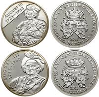 Polska, zestaw 2 medali z Augustem III, 2011