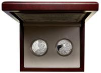 Polska, zestaw 2 medali z Augustem III, 2011