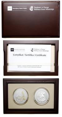 Polska, zestaw 2 monet, 2014