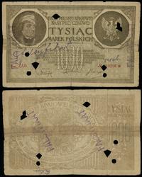Polska, 1.000 marek polskich (fałszerstwo z epoki), 17.05.1919