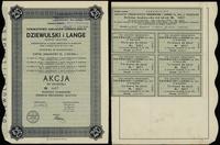 Polska, akcja na okaziciela o wartości 250 złotych, 1937