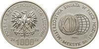 Polska, 1.000 złotych, 1986