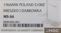 Polska, 100 złotych, 1966