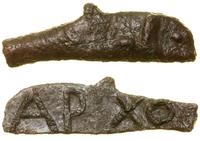 Grecja i posthellenistyczne, brąz w kształcie delfina, (VI–V w. pne)