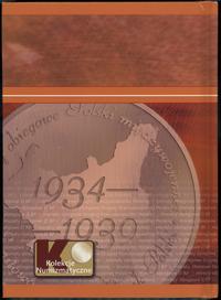 akcesoria numizmatyczne, klaser na Polskie Monety Obiegowe II RP (bez monet), 1934–1939