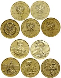 Polska, zestaw 5 x 2 złote, 1999