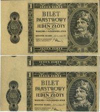 1 złoty z błędem druku 1.10.1938, błąd druku -be