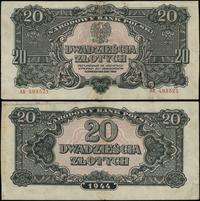 Polska, 20 złotych, 1944