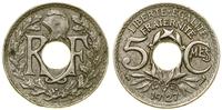 Francja, 5 centymów, 1927
