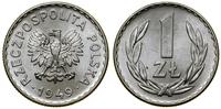 Polska, 1 złoty, 1949