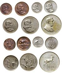 Republika Południowej Afryki, zestaw 7 sztuk, 1967