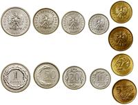 Polska, zestaw monet, 1991