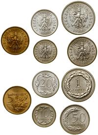 Polska, zestaw monet, 1992