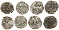 Polska, zestaw 4 denarów z czasów jagiellońskich