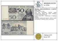 Polska, 50 złotych, 2.01.1964