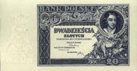 20 złotych z błędem druku 20.06.1931, nieskończo