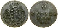 Polska, 3 grosze, 1813 IB