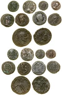 Cesarstwo Rzymskie, zestaw 10 monet, (III–IV w. ne)
