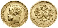 Rosja, 5 rubli, 1902 AP