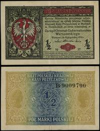 Polska, 1/2 marki polskiej, 9.12.1916