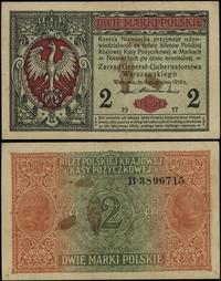 Polska, 2 marki polskie, 9.12.1916
