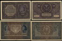 Polska, zestaw 2 banknotów, 1919–1920