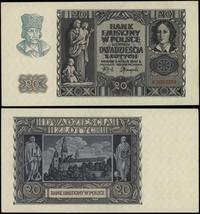 Polska, 20 złotych, 1.03.1940