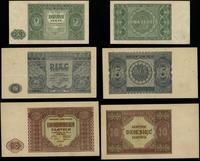 Polska, zestaw 3 banknotów, 15.05.1946
