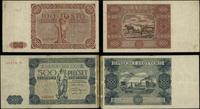 Polska, zestaw: 100 i 500 złotych, 15.07.1947