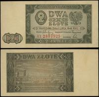 Polska, 2 złote, 1.07.1948