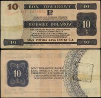Polska, bon na 10 dolarów, 1.10.1979