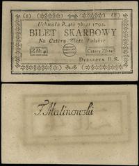 Polska, 4 złote polskie, 4.09.1794
