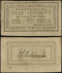 Polska, 4 złote polskie, 4.09.1794
