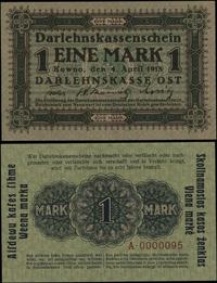 Polska, 1 marka, 4.04.1918