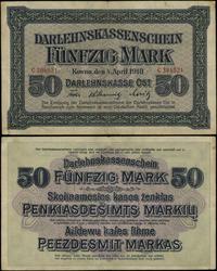 Polska, 50 marek, 4.04.1918