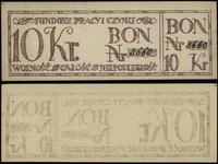 Polska, bon na 10 koron, [1916–1918]