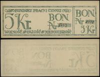 Polska, bon na 5 koron, [1916–1918]