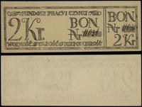 Polska, bon na 2 korony, [1916–1918]