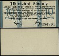 Prusy Zachodnie, 10 fenigów, 9.12.1916