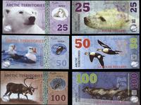 tereny Arktyki, zestaw 14 banknotów